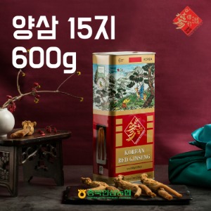 충북인삼농협 6년근 양삼 15지 600g